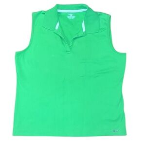 Jones New York Vibrant Green Sleeveless Top
